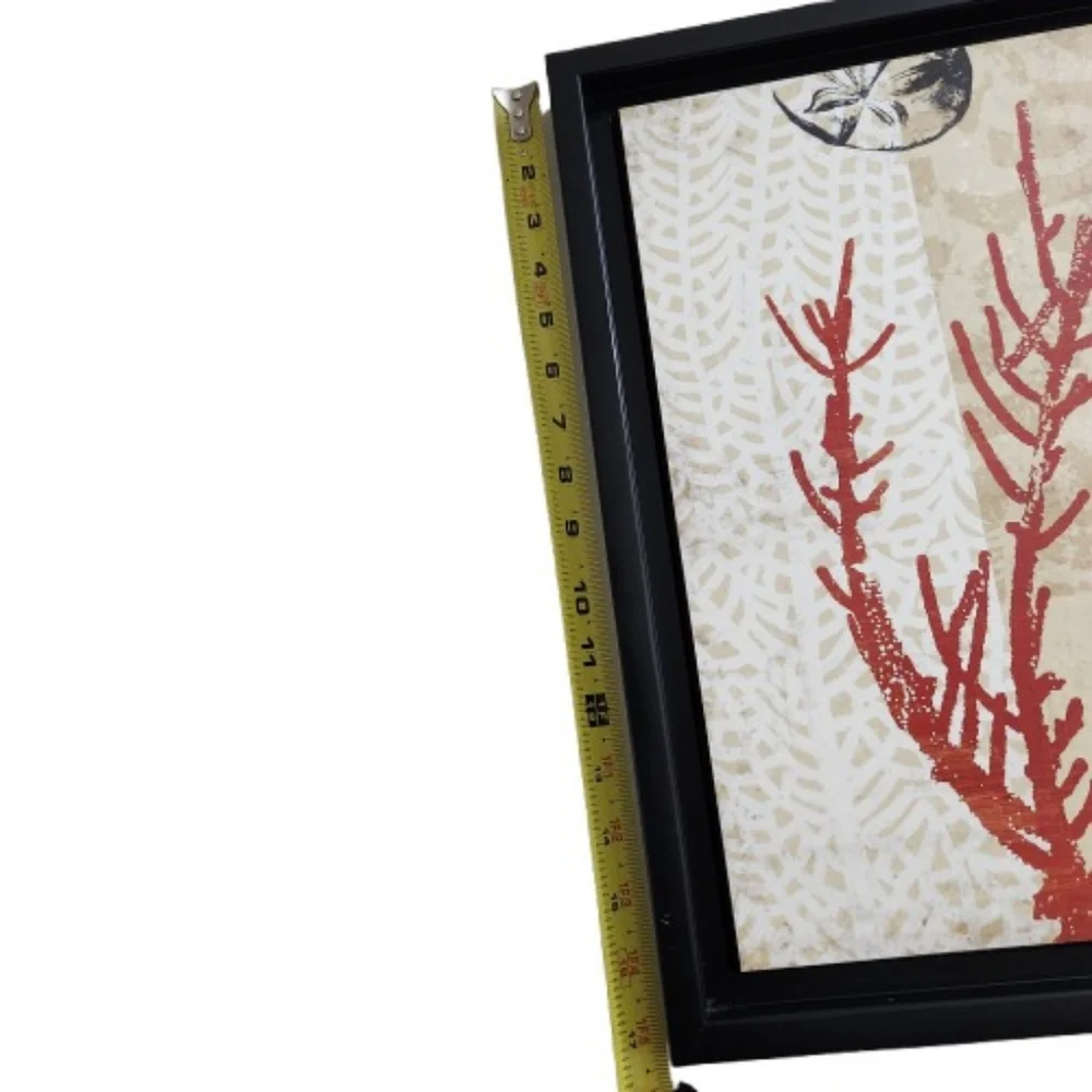 Tandi Venter Coral Impressions Framed Canvas Wall Art